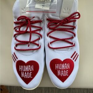 Size 13.5 Adidas Human Made Pharrell shoes